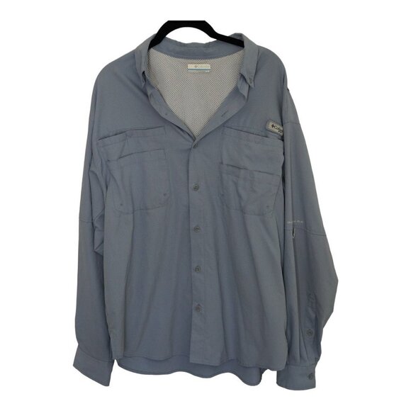 Columbia PFG Tamiami II Long Sleeve Shirt - Mens Sz‎ M - Picture 7 of 13